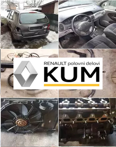 Renault polovni delovi – KUM