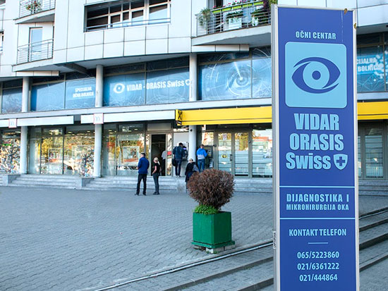 vidar orasis swiss očna klinika novi sad