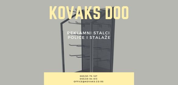 Kovaks DOO Bečej reklamni stalci