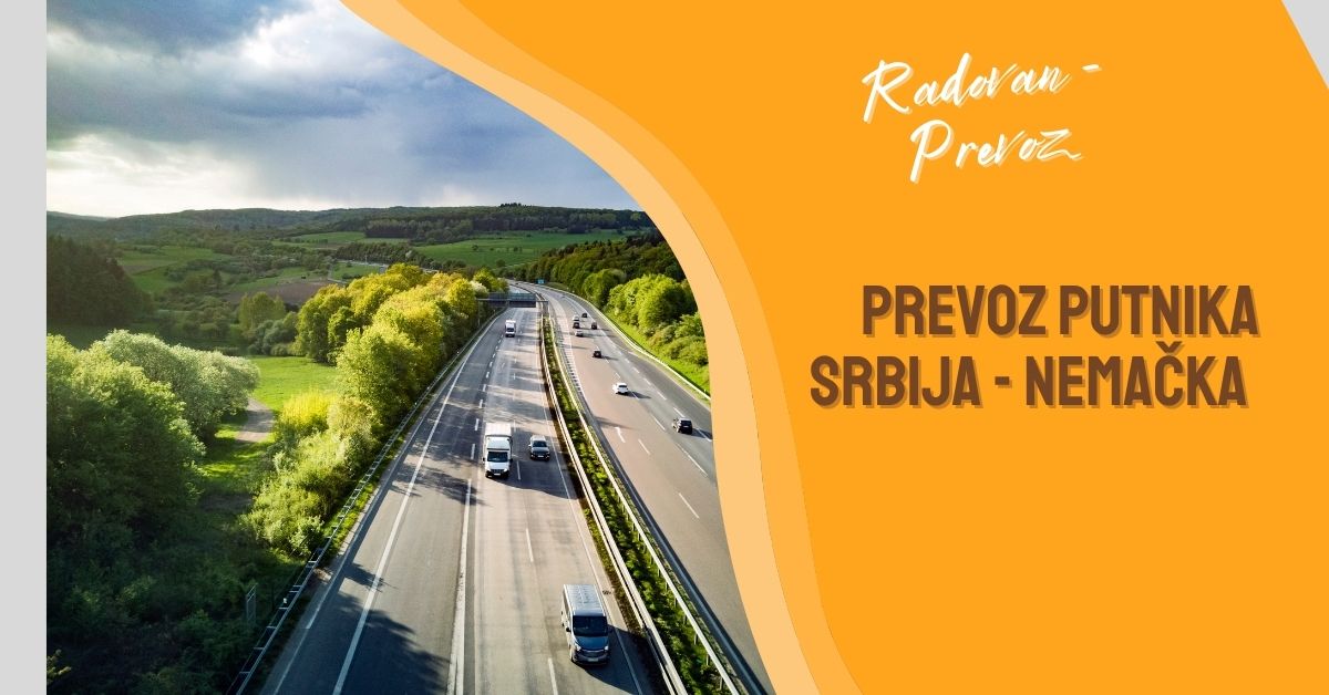 Prevoz putnika Srbija – Nemačka