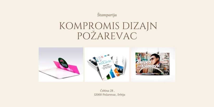 Štamparija Kompromis Dizajn Požarevac fb